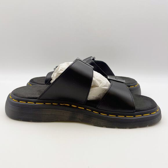 Dr. Martens Unisex Josef Leather Sandal Size US M7 W8 EU 39 Buckle Strap NIB - Picture 5 of 11